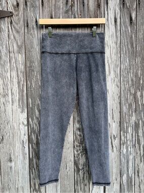 Aerie high-rise leggings acid washed gray size large